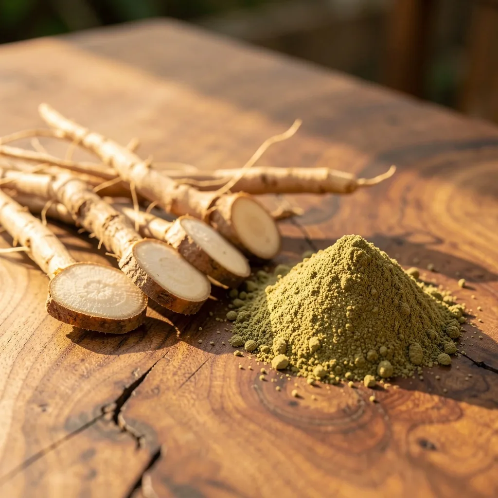 Tongkat Ali herbal root extract powder